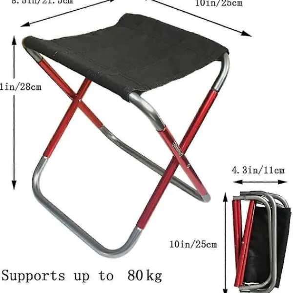 Pallar>Hopfällbar Campingpall Utomhus Mini Slacker Stolar Säte
