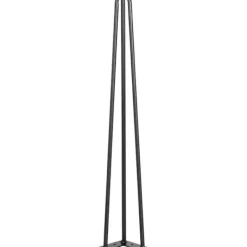 Kontorsmöbler>Hårnålsbordsben 51 cm Svarta Set om 4 Skrivbordsben Varje 100 kg Kapacitet Hårnålsbordsben 3 Stänger
