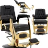 Barber King Stolar>Hydraulisk frisörstol för frisörsalongen barber shop Cassus barberking