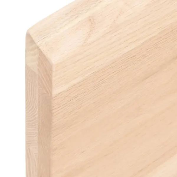 vidaXL Hyllor>Hyllplan 40x50x(2-4) cm obehandlad massiv ek