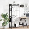 vidaXL Hyllor>Hyllsystem Grå sonoma 60 x 30 x 155 cm Konstruerat trä