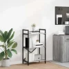 vidaXL Hyllor>Hyllsystem Grå Sonoma 56 x 34 x 96 cm Konstruerat trä