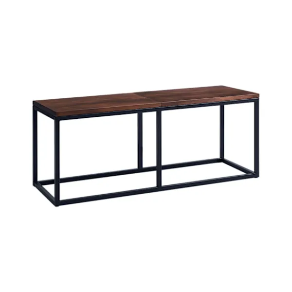 Northix Matgrupper>Industriell matbänk, 120 cm, plats för 2