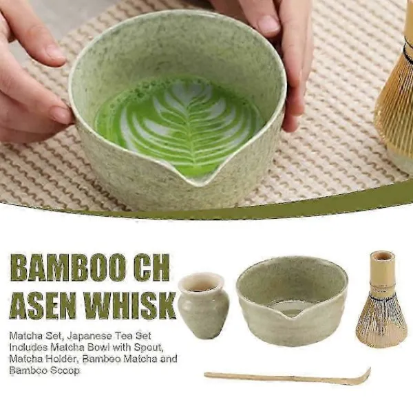Soffbord>Japanskt Matcha-teset med tillhörande skål