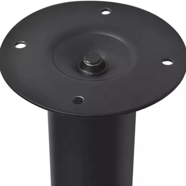Balkongmöbler>Justerbara bordsben 2 st 710 mm-1100 mm svart Svart