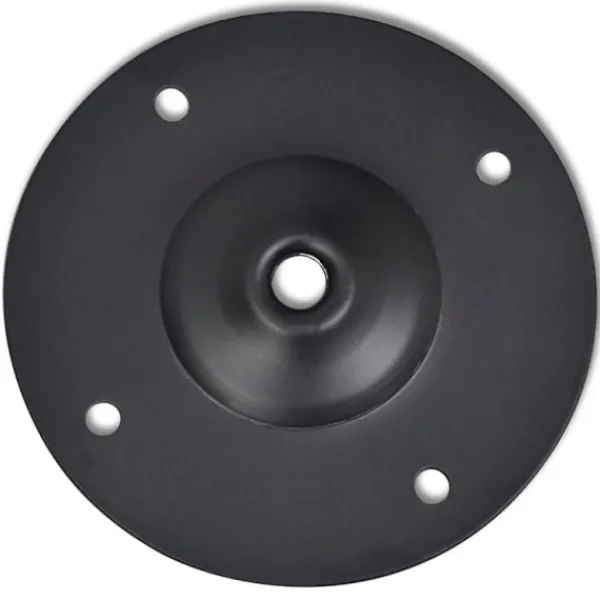 Balkongmöbler>Justerbara bordsben 2 st 710 mm-1100 mm svart Svart