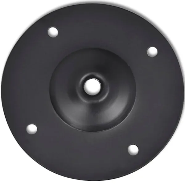 Balkongmöbler>Justerbara bordsben 2 st 710 mm-1100 mm svart Svart