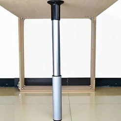 Matbord>Justerbara stödben i aluminiumlegering, hopfällbart matbord, bordsben, lyftstångsben, justerbara stödben, teleskopiska hopfällbara multifunktionella | Fyndiq