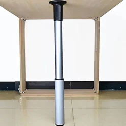 Matbord>Justerbara stödben i aluminiumlegering, hopfällbara bordsben, lyfthöjd 51-71 cm
