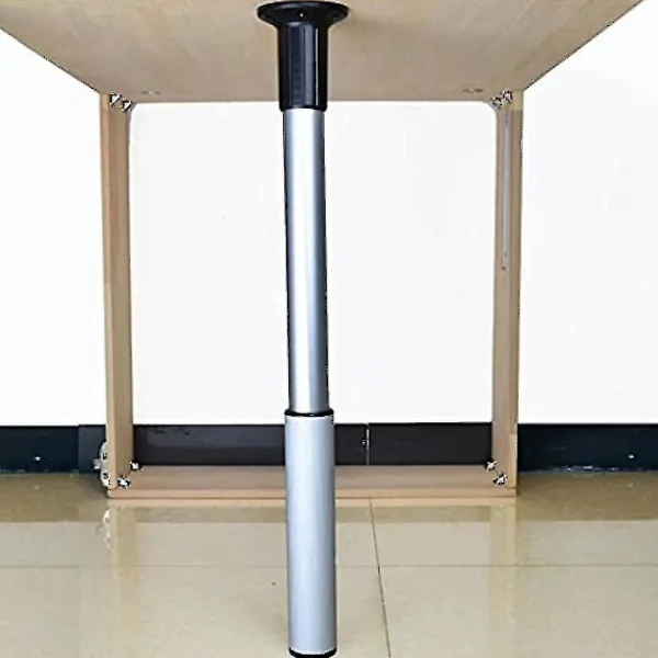 Matbord>Justerbara stödben i aluminiumlegering, hopfällbara bordsben, lyfthöjd 51-71 cm