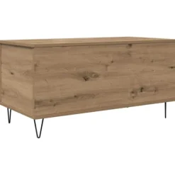 vidaXL Kistor & Koffertar>Kaffeebord artisan ek 90 x 44.5 x 45 cm Konstruerat trä