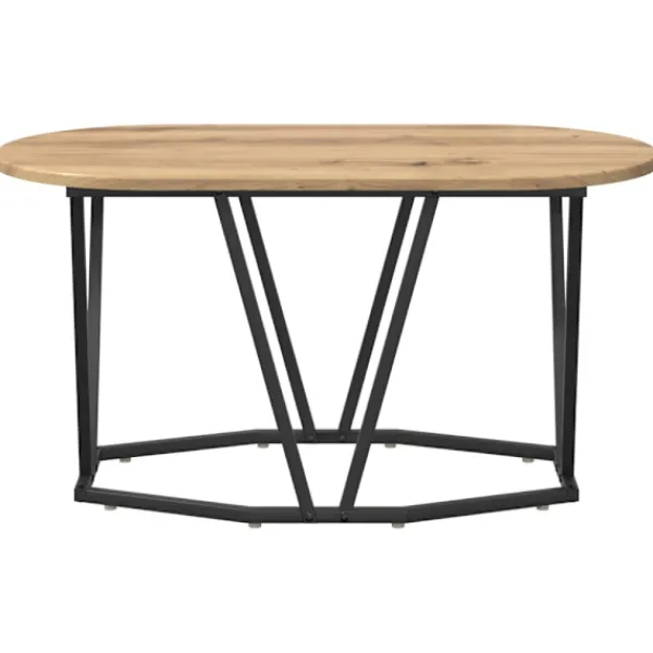 vidaXL Soffbord>Kaffeebord Artisan Ek 80 x 40 x 40.5 cm