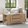 vidaXL Soffbord>Kaffeebord Artisan Ek 102 x 44,5 x 50 cm Konstruerat trä