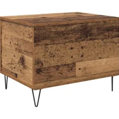 vidaXL Småbord>Kaffeebord Gammalt trä 60 x 44,5 x 45 cm Konstruerat trä