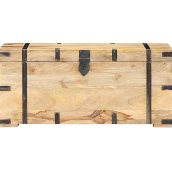 vidaXL Kistor & Koffertar>Kista 90x40x40 cm massivt mangoträ