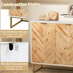 COSTWAY Sideboards><noscript><img data-lazyloaded=