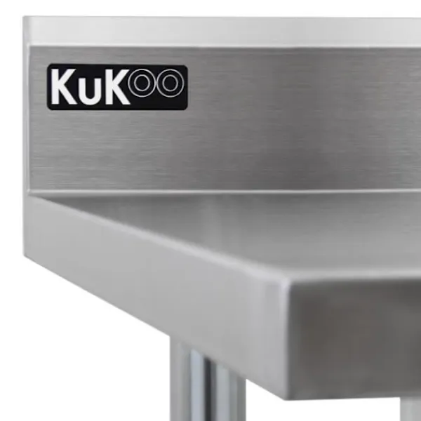 MONSTERSHOP Köksö>Köksställ - KuKoo - Restaurangbord - Rostfritt Stål - 2 Nivåer - 250 kg