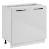 Skåp>Köksunderskåp - Deconation - Dubbel köksunderskåp "Frida" - Vit - L 80 x H 81 x P 46 cm