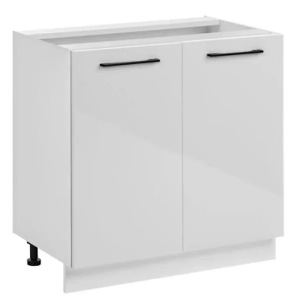 Skåp>Köksunderskåp - Deconation - Dubbel köksunderskåp "Frida" - Vit - L 80 x H 81 x P 46 cm