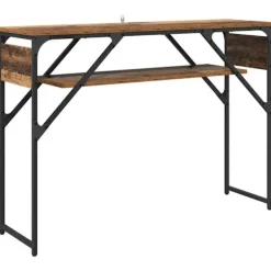 vidaXL Småbord>Konsolbord Gammalt trä 105x30x75cm Konstruerat trä
