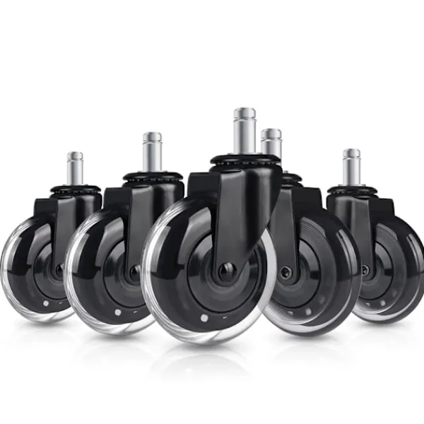 Kontorsmöbler>Kontorsstol Hjul Hjul 3" Rollerblade Gummi Ersättning (5st)