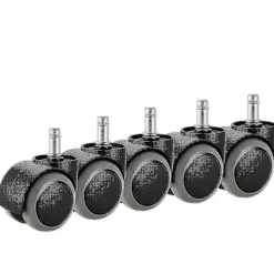Kontorsmöbler>Kontorsstol Hjul, 5-pack, Passar IKEA Stol (10mm x 22mm) Kraftig JR2025032601188