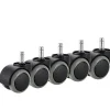 Kontorsmöbler>Kontorsstol Hjul, 5-Pack, Passar IKEA Stol (10mm x 22mm) Kraftiga