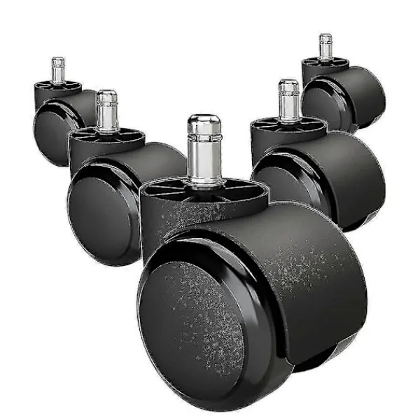 Kontorsmöbler>Kontorsstols Hjul Stolhjul Ersättning 5-pack Kontorsstols Rullar Tungt Ersättning