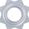 Balkongmöbler>Kullager Swivelbricka, Swivelplatta, Swivelbas, 360 roterande platta, fyrkantig metall Swivel, Swivelbåt Pall Bar, Swivel Pall Sits Platta, 4 tum