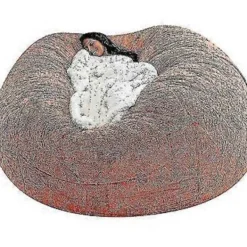Sittsäckar>Lat soffa Sittpuff Konstgjord päls Sittpuff Bönpåse Soffa (150cm*75cm orange)