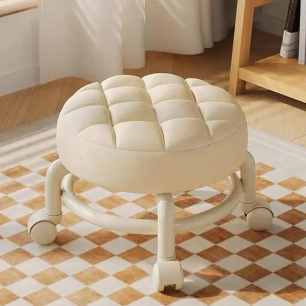 Holocky Pallar>Låg Rullande Pall med 360° Universalhjul
