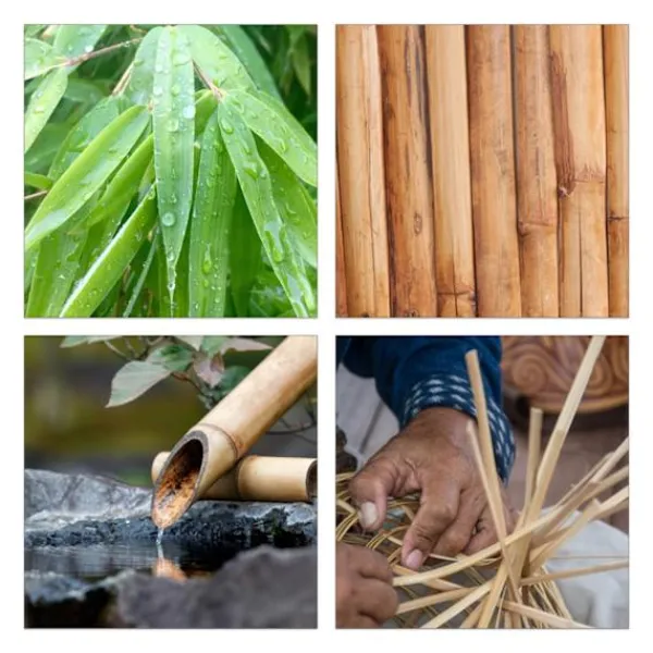 B2X Pallar>Liten bambu pall