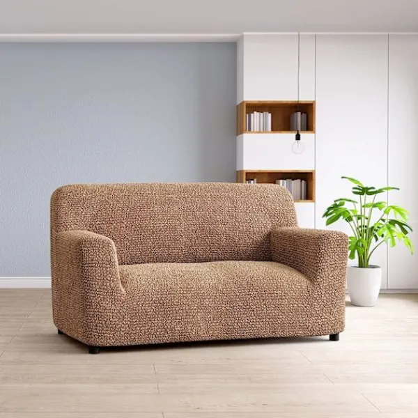 ATELA Soffor>Loveseat Slipcover - Stretch cover - Loveseat kudd- och cover - Mjukt polyestertyg Underlag - Lätt att rengöra 1-delad tvättbar Protecto