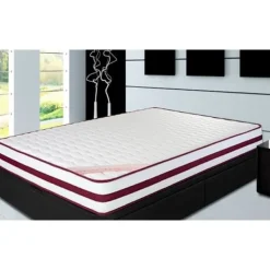 ECCOX Sängar>Madrass - - Visco Therapy Premium - 200x200 cm - Höjd 18 cm - Medelhård-hög fasthet