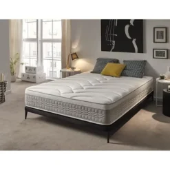 ECCOX Sängar>Madrass 90x200 cm Minnesskum Lyx Elite Silver H21 tjocklek 21 cm +/-2 Medium-hög fasthet.