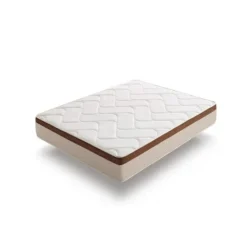 ECCOX Sängar>Madrass 135x190 cm Minnesskum tjocklek 25 cm +/-2 BIO CONFORT.