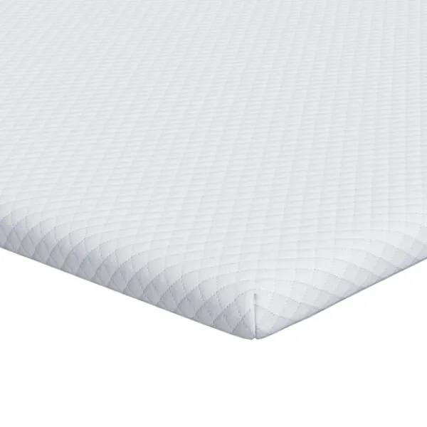 vidaXL Sängar>Madrasskydd Vit 90 x 190 cm Jacquard tyg