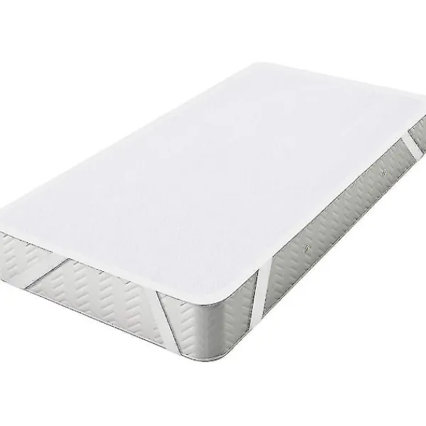 Sängar>Madrasskydd 200x200 Cm Molton 100% Bomull. Andningsbart. Bekvämt