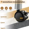 B2X Sminkbord>Manikyrbord hopfällbart nagelbord med elektrisk dammsamlare manikyrbord marmor ser vit ut
