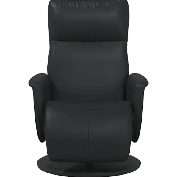 vidaXL Fåtöljer>Massagefåtölj Svart 71 x 90 x 105 cm Konstläder