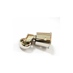 Stolar>Massiva mässingshjul med skruvfäste, antik vintage-stil, 1 st, universella möbelhjul för soffor och bord, silver KLB