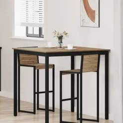 vidaXL Matgrupper>Matbord Konstruerat trä