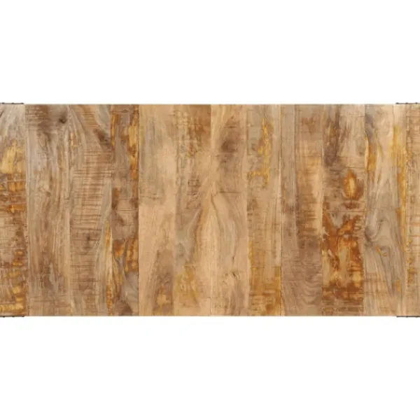 vidaXL Matbord>Matbord 160x80x75 cm massivt mangoträ
