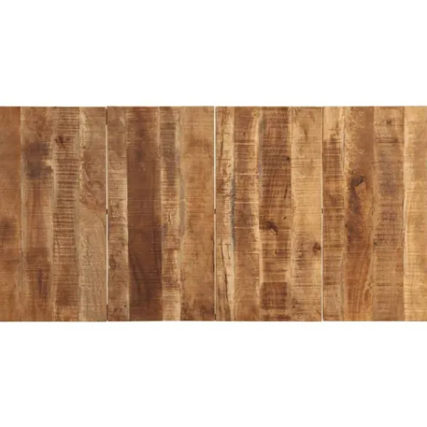 vidaXL Matbord>Matbord 180x90x75 cm massivt trä grov mango