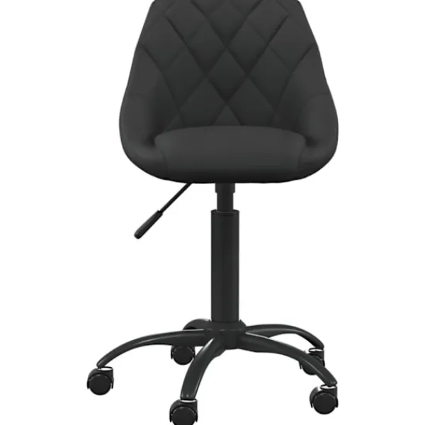 vidaXL Kontorsmöbler>Matstol svart sammet