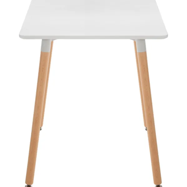 BellaFurn Matbord>MDF Köksbord - Matbord - Justerbar stabilitet för ojämna våningar Färg: Vit | Storlek: 60 cm