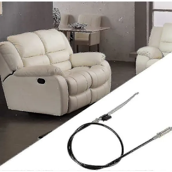 Fåtöljer>Metall Ersättning Lounge Soffa Spak Fåtölj Trigger Stol Metall Vilstolshandtag Med Utlösningskabel