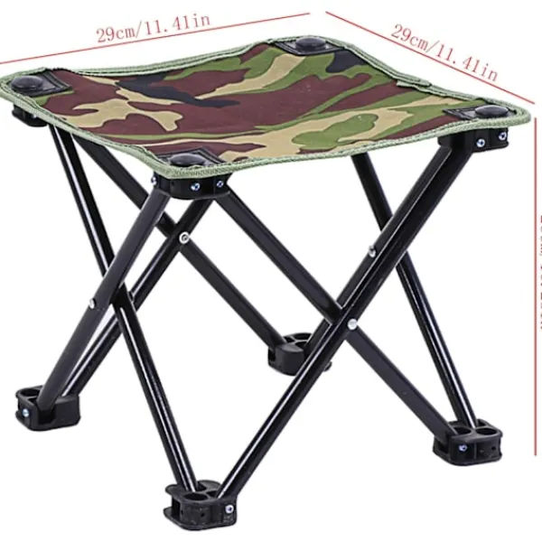 Pallar>Mini Pall (29x29x26cm) Campingstol Sits Fällbar Bärbar
