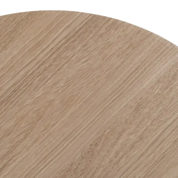 BigBuy Home Småbord>Mittbord svart naturfärgat 50 x 50 x 45 cm