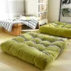 Sittpuffar>Mjuk Tjock Soffa Stol Sammet Kuddar Säte Kvadratisk Golv Trädgård Mat 55*55cm